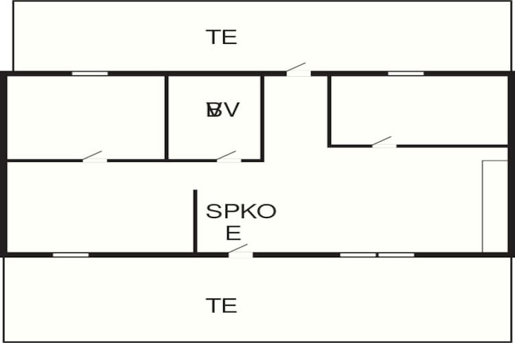 4 person holiday home in KLINTEHAMN-By Traum-Floor plan