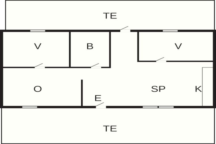 4 persoons vakantie huis in KLINTEHAMN-By Traum-Plattegrond