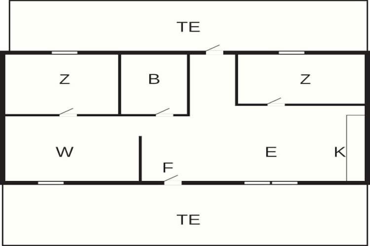 4 persoons vakantie huis in KLINTEHAMN-By Traum-Plattegrond