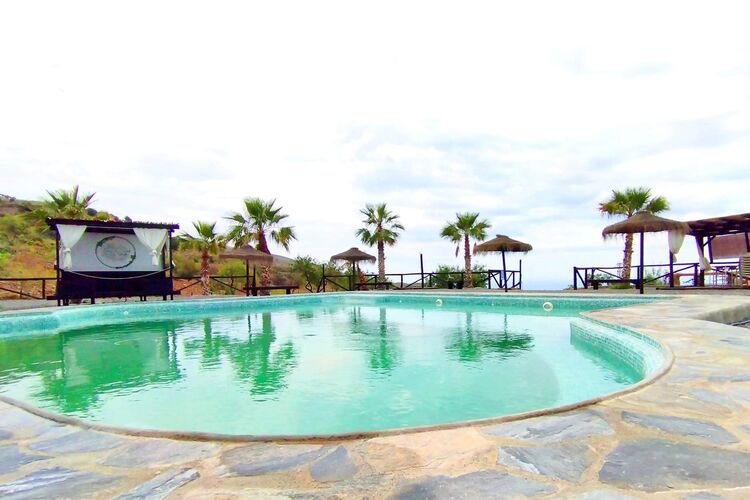 Vakantiehuizen Spanje | Costa-Almeria | Vakantiehuis te huur in El-Trebolar-Adra met zwembad  met wifi 4 personen