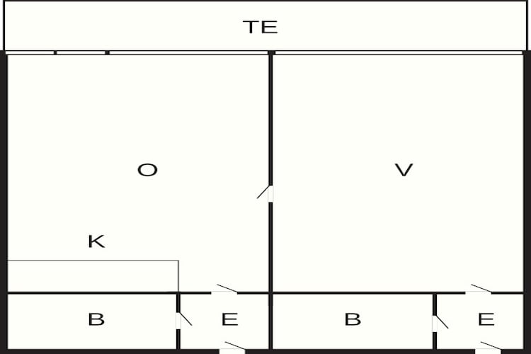 2 vær,2 bad,uds./klit,Premium,stuepl.-Plattegrond