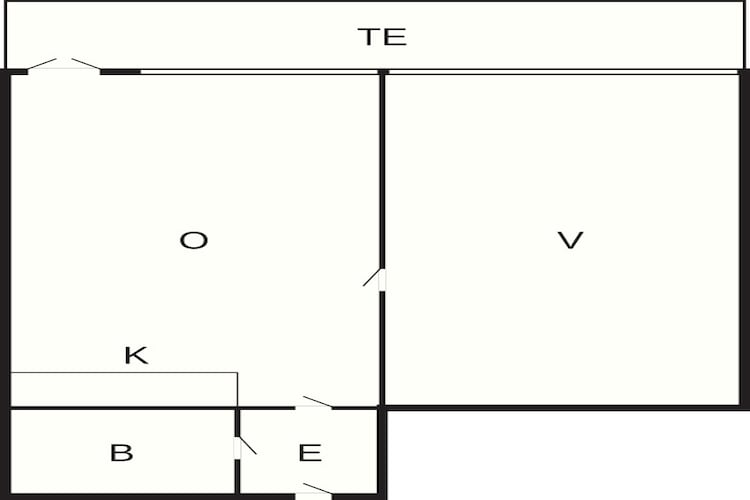 2 vær,uds./klit,Premium,stue/1.sal-Plattegrond
