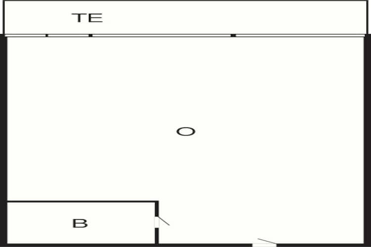 1 room,View dune,G.Floor/1.floor,Prem - Plattegrond