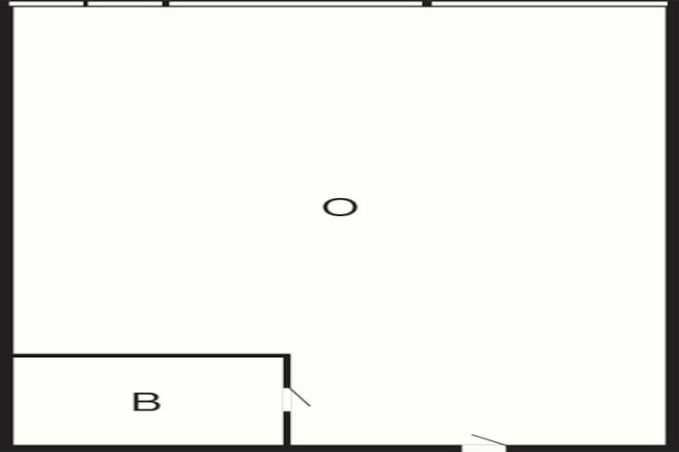 1 vær,Standard, stue/1.sal-Plan d'étage