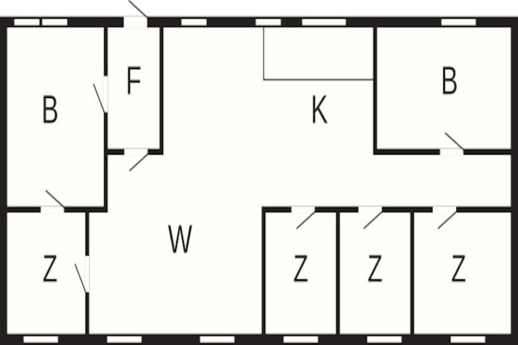 4 vær,Premium,1.sal-Plattegrond