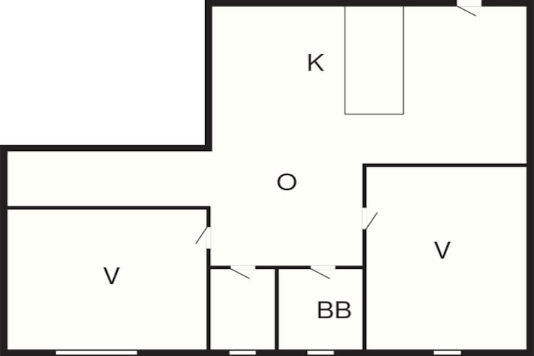 2 vær,Premium,1.sal-Plan d'étage