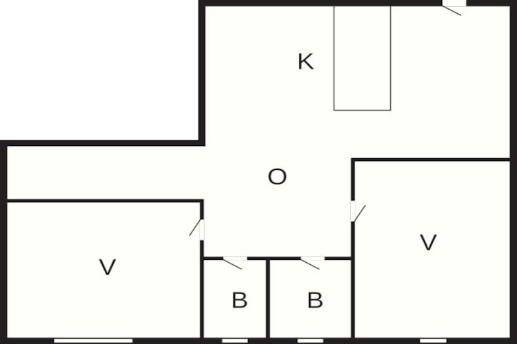 2 vær,Premium,1.sal-Plattegrond