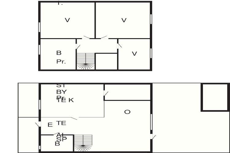Maison de vacances pour 5 a Halmstad-By Traum-Plan d'étage