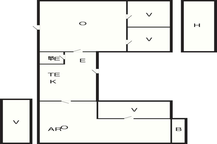 10 persoons vakantie huis in Harboøre-By Traum-Plattegrond