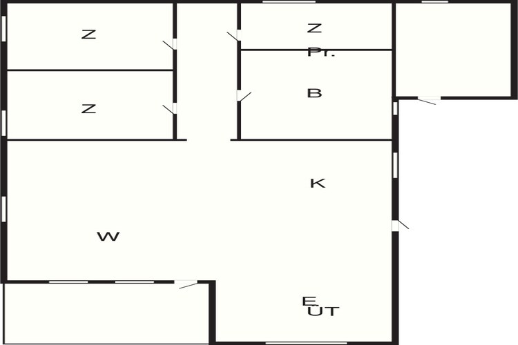 6 persoons vakantie huis in Løgstør-By Traum-Plattegrond
