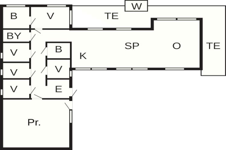 10 persoons vakantie huis in Moen-By Traum-Plattegrond