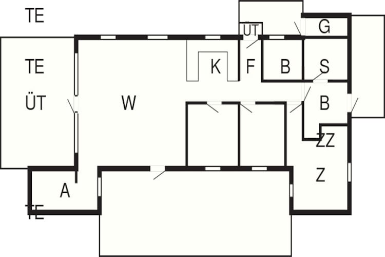 8 persoons vakantie huis in Harboøre-By Traum-Plattegrond