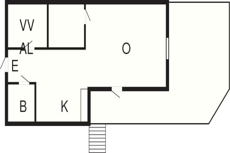 Maison de vacances pour 4 a Backaryd-By Traum-Plan d'étage