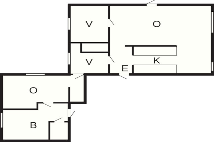 4 persoons vakantie huis in Spekeröd-By Traum-Plattegrond