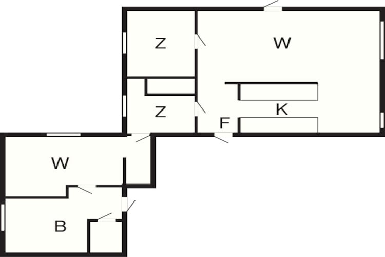 4 persoons vakantie huis in Spekeröd-By Traum - Plattegrond