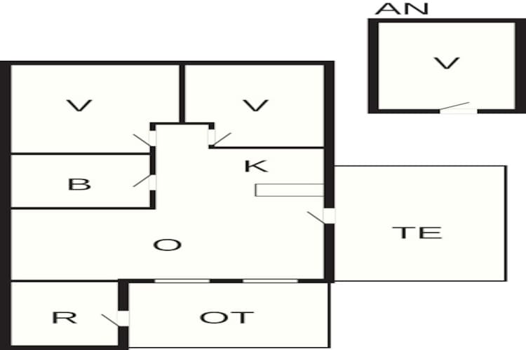 6 persoons vakantie huis in Juelsminde-By Traum - Plattegrond