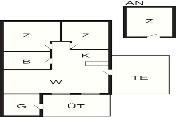 6 persoons vakantie huis in Juelsminde-By Traum - Plattegrond