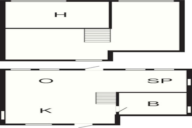 4 Personen Ferienhaus in GLOMMEN-By Traum-Grundriss