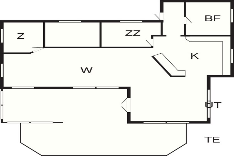 6 persoons vakantie huis in Bording-By Traum-Plattegrond