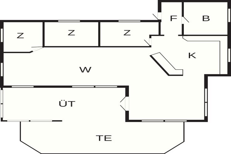 6 persoons vakantie huis in Bording-By Traum-Plattegrond