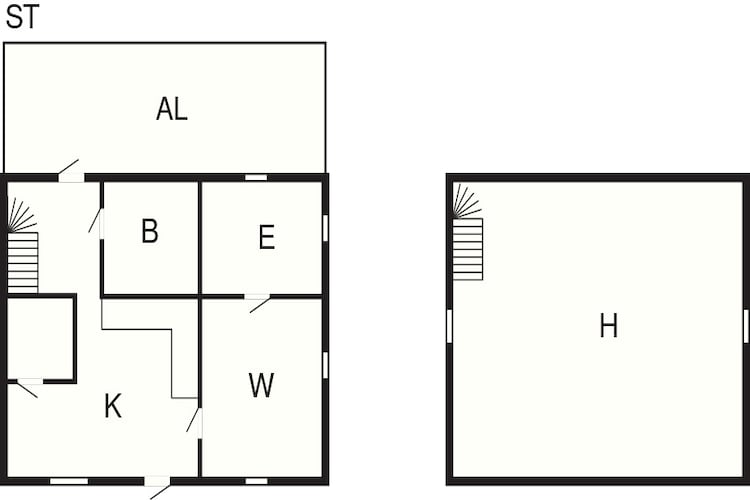 Maison de vacances pour 4 a Fjällbacka-By Traum-Plan d'étage