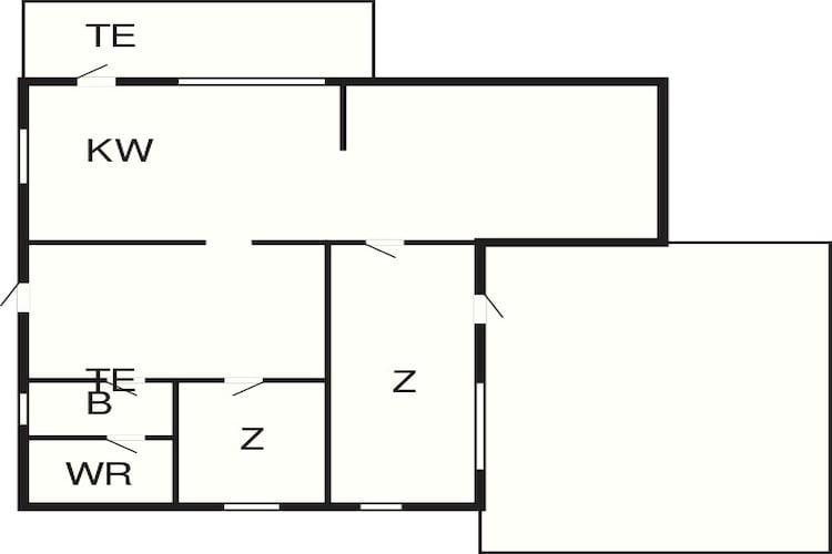 5 Personen Ferienhaus in STILLINGSÖN-By Traum - Grundriss