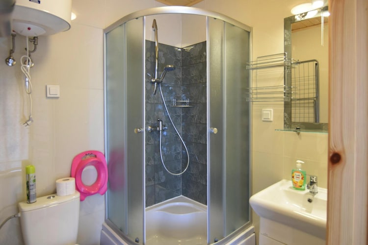 Domki wakacyjne Przewloka-Salle de bain