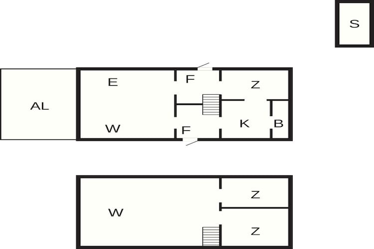 5 persoons vakantie huis in Mörlunda-Plattegrond