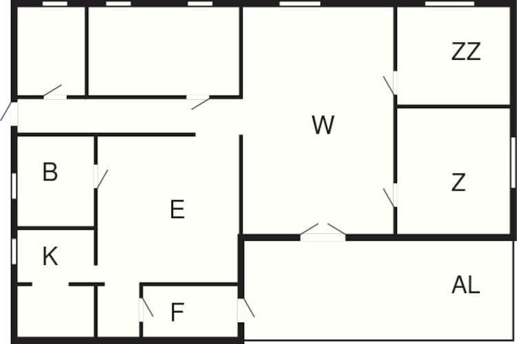 6 person holiday home in MUNSö-By Traum-Floor plan