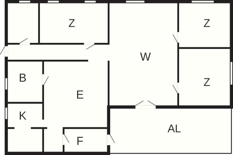 6 persoons vakantie huis in MUNSö-By Traum-Plattegrond