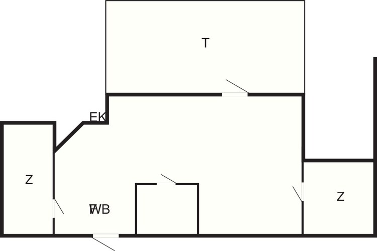 4 persoons vakantie huis in Slagelse-By Traum-Plattegrond