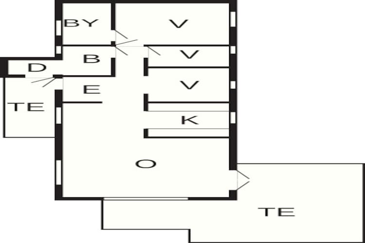 4 persoons vakantie huis in GRUNDSUND-Plattegrond