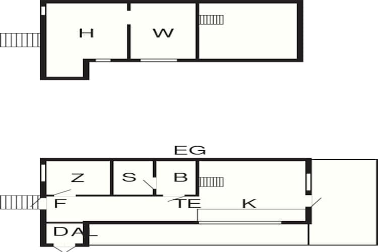 Maison de vacances pour 6 a SÄLEN-By Traum - Plan