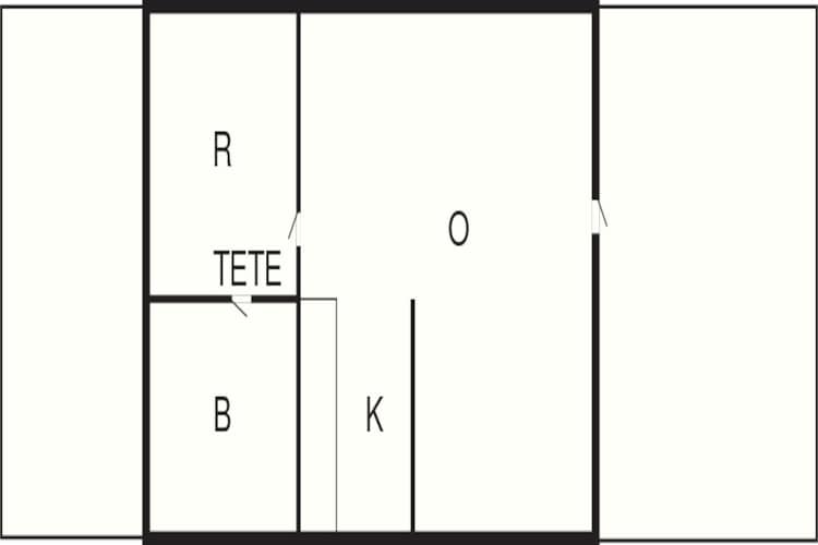 2 Personen Ferienhaus in Brösarp-By Traum-Grundriss