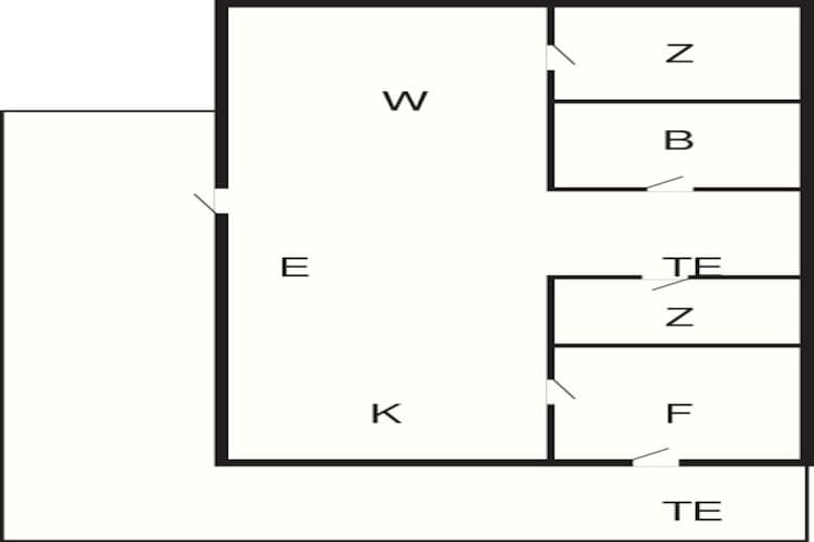 6 Personen Ferienhaus in HURDAL-By Traum-Grundriss