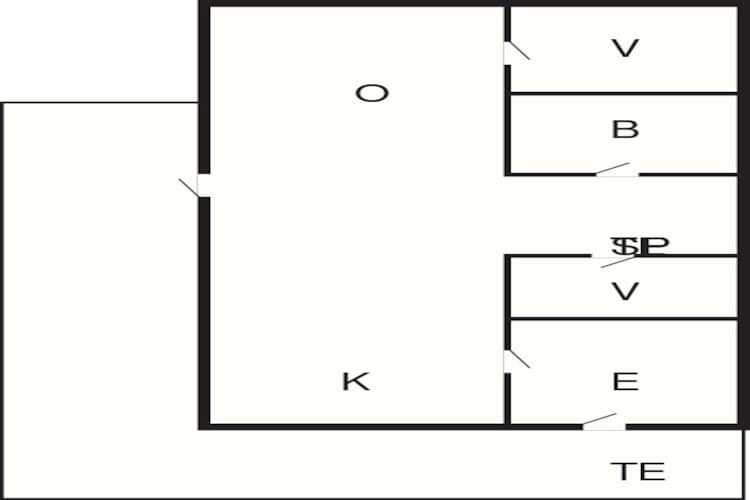 6 person holiday home in HURDAL-By Traum - Floor plan