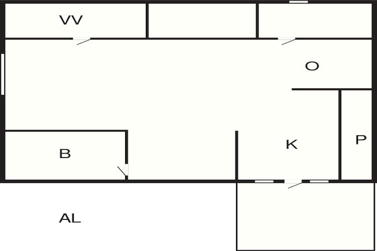 6 person holiday home in BOLLEBYGD-By Traum-Floor plan