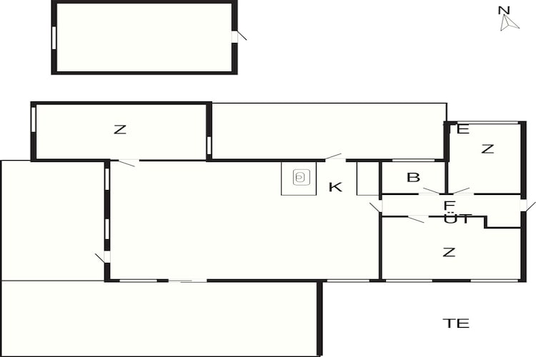 5 persoons vakantie huis in Frederiksværk-By Traum-Plattegrond