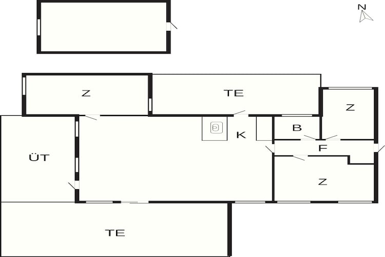 5 persoons vakantie huis in Frederiksværk-By Traum-Plattegrond