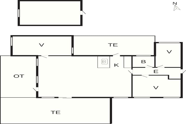 5 persoons vakantie huis in Frederiksværk-By Traum-Plattegrond
