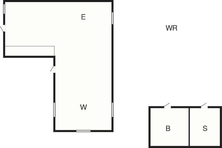 4 person holiday home in ALVESTA-By Traum - Floor plan