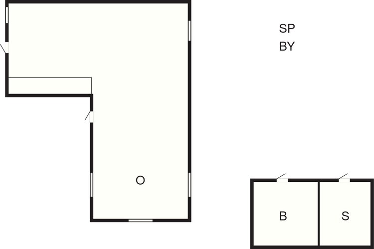 4 person holiday home in ALVESTA-By Traum - Floor plan