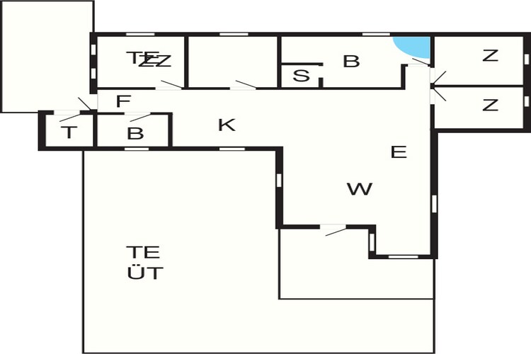 8 persoons vakantie huis in Hadsund-By Traum-Plattegrond