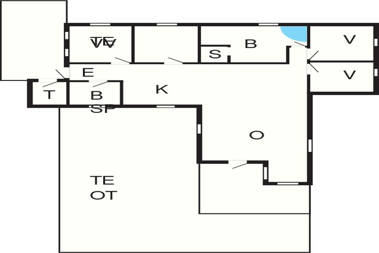 8 persoons vakantie huis in Hadsund-By Traum-Plattegrond