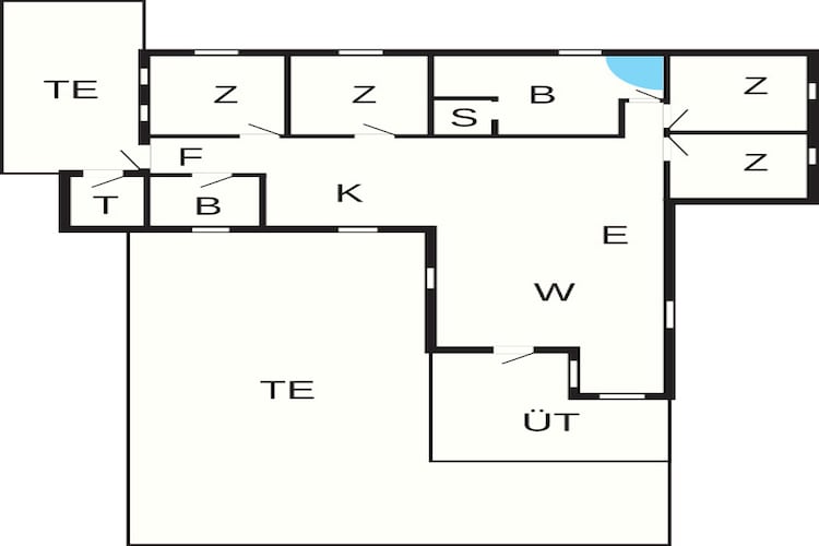 8 persoons vakantie huis in Hadsund-By Traum-Plattegrond