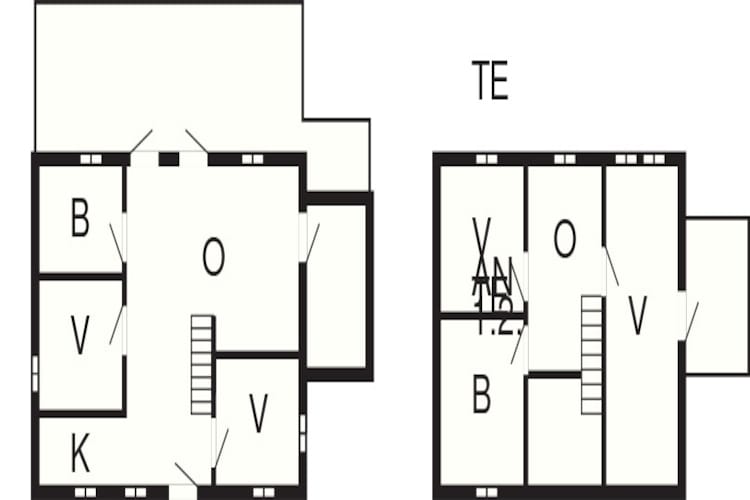 8 persoons vakantie huis in Bjert-By Traum-Plattegrond