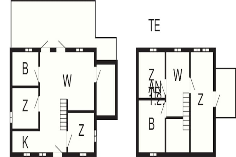 8 persoons vakantie huis in Bjert-By Traum - Plattegrond