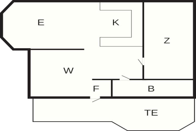 5 persoons vakantie huis in SÖLVESBORG-By Traum-Plattegrond