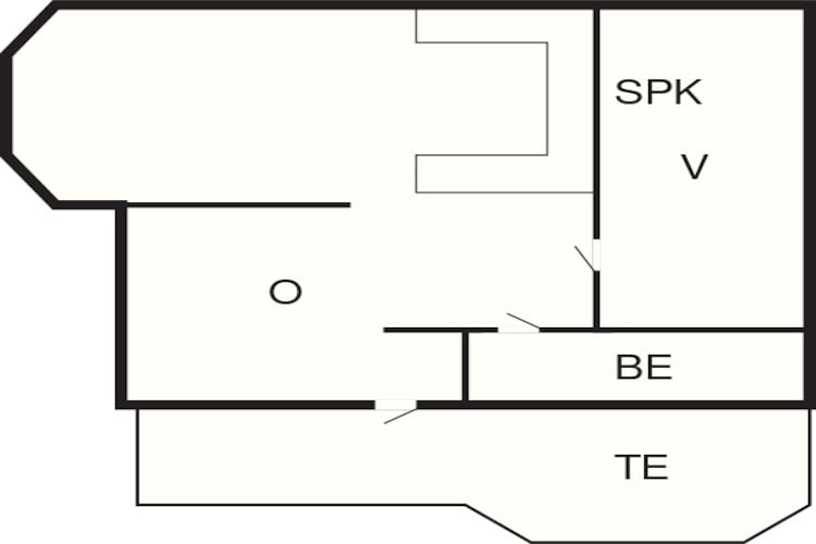5 persoons vakantie huis in SÖLVESBORG-By Traum - Plattegrond
