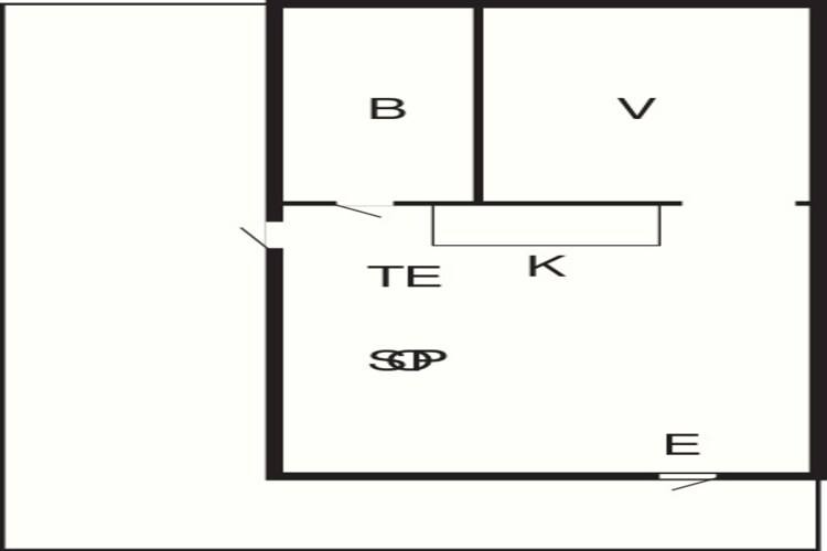 3 persoons vakantie huis in SÖLVESBORG-By Traum-Plattegrond